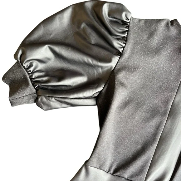 Semi Custom Dalmatian Cruella Themed Dance Costume Size Small Child - Picture 2 of 8